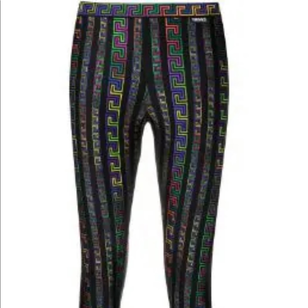 VERSACE
Black Greca Neon Print Leggings